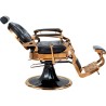 Sillon Barbero Negro Kirk Gold RS Cobre Brillante