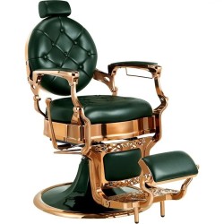 Sillon Barbero Kirk Verde GRS ( Oro Rosa )