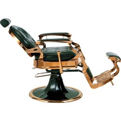 Sillon Barbero Kirk Verde GRS ( Oro Rosa )