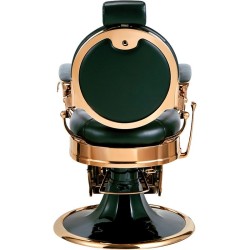 Sillon Barbero Kirk Verde GRS ( Oro Rosa )