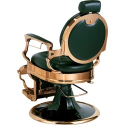 Sillon Barbero Kirk Verde GRS ( Oro Rosa )