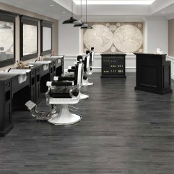 Recepcion Barberia Earl Negro
