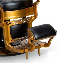 Sillon Barbero Check Gold
