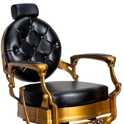 Sillon Barbero Check Gold