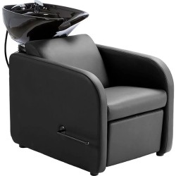 Lavacabezas Peluqueria Midi Elevacion Manual Pica Negra