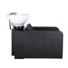 Lavacabezas Peluqueria Jacob Negro Pica Blanca