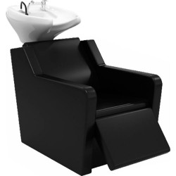 Lavacabezas Peluqueria Electrico Yannik Negro Pica Blanca