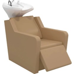 Lavacabezas Peluqueria Electrico Yannik Beige Pica Blanca