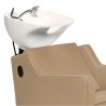 Lavacabezas Peluqueria Electrico Yannik Beige Pica Blanca