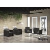 Sillon Peluqueria Horace Negra