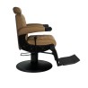 Cadeira Barbearia Hawk Bege MUDI
