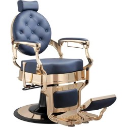 Sillon Barbero Galaxy Gold Azul