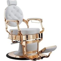 Sillon Barbero Galaxy Gold Blanco