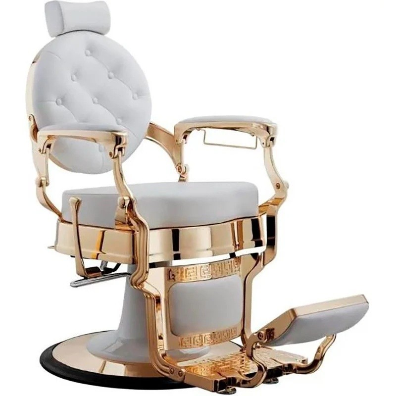Sillon Barbero Galaxy Gold Blanco