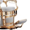Sillon Barbero Galaxy Gold Blanco
