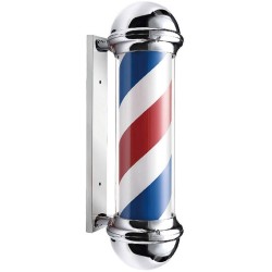 Poste Barbero Cromado