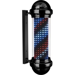 Poste Barbero LED  Negro