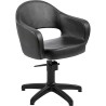 Sillon de Peluqueria Soph Negra Base Estrella Negra