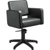 Sillon de Peluqueria Class E Negra con Base Estrella Negra