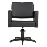 Sillon de Peluqueria Class E Negra con Base Estrella Negra