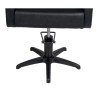 Sillon de Peluqueria Class E Negra con Base Estrella Negra