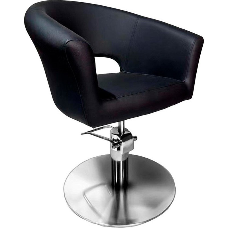 Sillon de Peluqueria Cosmo Negra Sillon de Peluqueria Cosmo Negra