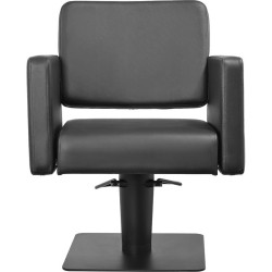 Sillon de Peluqueria Drim Negra Base Cuadrada Negra