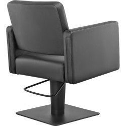Sillon de Peluqueria Drim Negra Base Cuadrada Negra