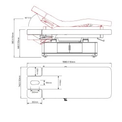 Marquesa Massagem Spa Eléctrica Libra 4 Motores