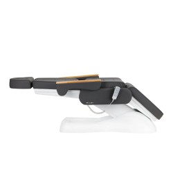 Camilla Estetica Electrica 3 Motores Bliss Gris Base Blanca