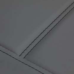Camilla Estetica Electrica 3 Motores Bliss Gris Base Blanca
