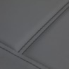Camilla Estetica Electrica 3 Motores Bliss Gris Base Blanca