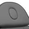 Camilla Estetica Electrica 3 Motores Bliss Gris Base Blanca