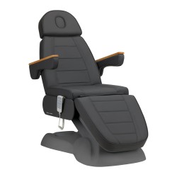 Camilla Estetica Electrica 3 Motores Bliss Gris Base Gris