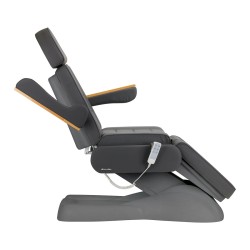 Camilla Estetica Electrica 3 Motores Bliss Gris Base Gris