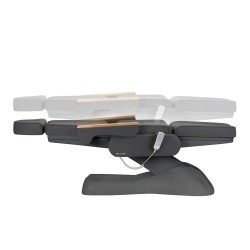 Camilla Estetica Electrica 3 Motores Bliss Gris Base Gris