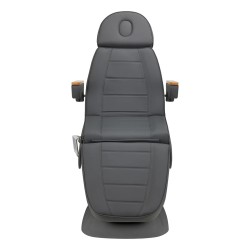 Camilla Estetica Electrica 3 Motores Bliss Gris Base Gris
