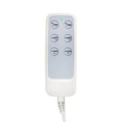 Camilla Estetica Electrica 3 Motores Bliss Gris Base Gris