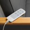 Camilla Estetica Electrica 3 Motores Bliss Gris Base Gris