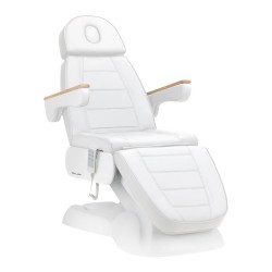 Camilla Estetica Electrica 3 Motores Bliss Blanca Base Blanca