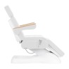 Camilla Estetica Electrica 3 Motores Bliss Blanca Base Blanca
