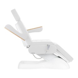 Camilla Estetica Electrica 3 Motores Bliss Blanca Base Blanca