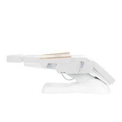 Camilla Estetica Electrica 3 Motores Bliss Blanca Base Blanca