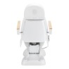 Camilla Estetica Electrica 3 Motores Bliss Blanca Base Blanca