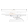 Camilla Estetica Electrica 3 Motores Bliss Blanca Base Blanca