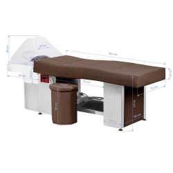 Lavacabezas Peluqueria Head Spa con Vapor Venus Marron