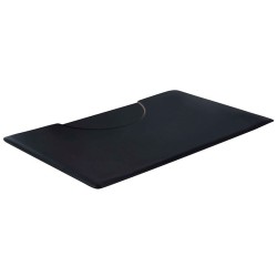 Alfombra Antifatiga Rectangular Layla Negra