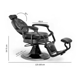 Sillon Barbero Larry Negro