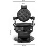 Sillon Barbero Larry Negro