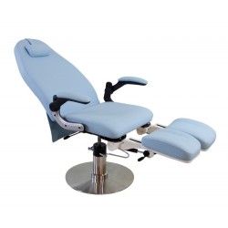 Sillon Podologia Hidraulico Alcor Azul